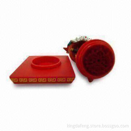 Lion-shaped Plastic Figure/Bobble Head, Can be Used as Seal Stamps, 4.9cm Length
